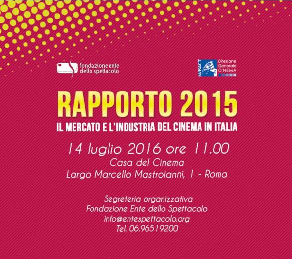 Mercato e industria del cinema in Italia